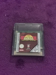 EL REY LEON THE LION KING GAME BOY COLOR NINTENDO PAL Pila sin cambiar - Imagen 1 de 3