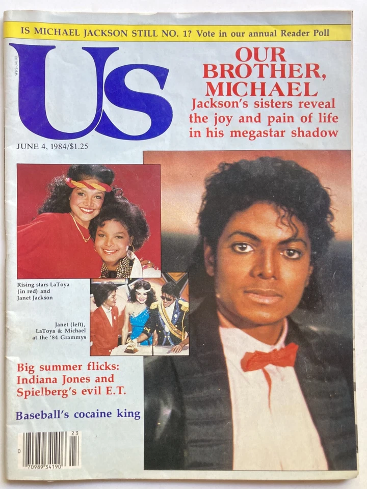 MICHAEL JACKSON - OUR BROTHER MICHAEL June 4, 1984 US WEEKLY Magazine - Image 1 of 1