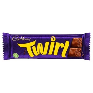 Cadbury Twirl Chocolate Bar 43g Case of 48 - Picture 1 of 1