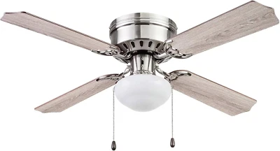 51490 Cherry Hill Ceiling Fan, 42, Brushed Nickel - Image 1 of 4