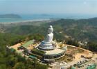 PHUKET THAILAND SKYLINE GLÄNZEND POSTER BILD FOTODRUCK große Buddha-Ansicht 3727