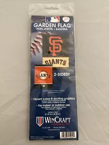 MLB San Francisco Giants 2-Sided 12.5" x 18" Garden Flag - Picture 1 of 4