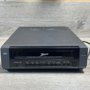 Zenith VCP300 AC/DC Video Cassette Player VHS Digital Tracking - Tested, Works - Picture 1 of 6