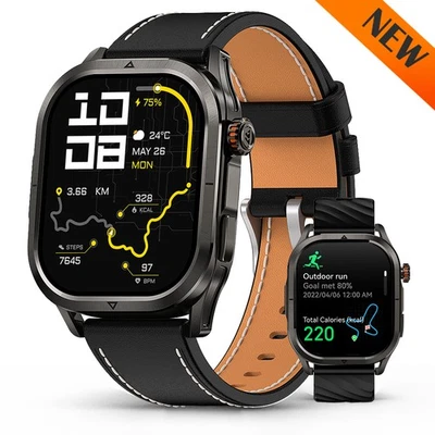 KOSPET MAGIC P10 Smartwatch Herren & Damen mit GPS 50Tage Akkulaufzeit 1,96 Zoll - Bild 1 von 4