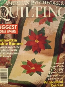 Dezember 1999 American Patchwork & Quilting Magazine Quilt Patterns - Bild 1 von 13