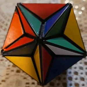 Vintage 1982 Alexander's Star Rubik's Cube Puzzle Toy Ideal Toy Company - Picture 1 of 5