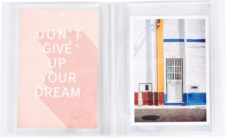 Álbum de fotos con cubierta transparente GORGECRAFT 36 imágenes portafolio 4x6 (impuestos libres) Foto 1 de 1