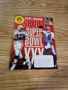 Sport Magazine February 1996 Super Bowl XXV Dan Marino Troy Aikman Cover - Picture 1 of 2