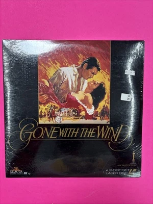 Gone With the Wind 2 Disc Set LaserDisc Brand New Sealed Foto 1 de 2