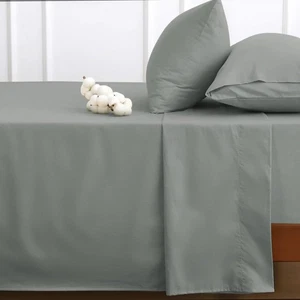 Baumwolle Bettwäsche King Size, 18 Zoll Tiefe Tasche King Bettwäsche Hotel Luxus Weich Lig... - Bild 1 von 7