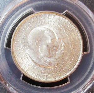 1952 50C Washington-Carver MS65 PCGS - Picture 1 of 4