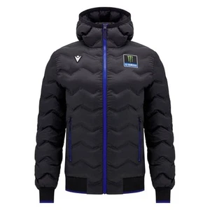Monster Energy Yamaha Men's Travel Padded Bomber Jacket - Black - Picture 1 of 5