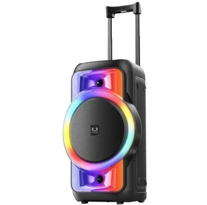 Fresh 'n Rebel Altoparlante Wireless per Feste 160W Bluetooth 5.3 LED Luce Microfono - Foto 1 di 3