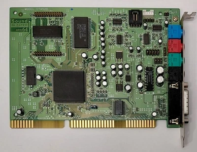 Creative Sound Blaster AWE64 ISA Soundkarte (CT4520, retro, Wavetable, 1997) - Bild 1 von 4