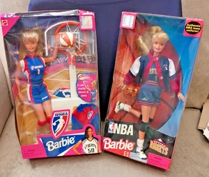 Lotto - Barbie Doll NRFB LIBERTY WNBA DENVER NUGGETS NBA 20730 20205 - Foto 1 di 7