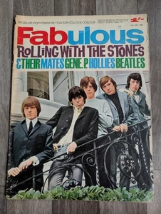 FABULOUS Magazine - 11th July 1964- The Rolling Stones Cover - Picture 1 of 23