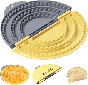 Tortilla Sealer,,Tacos Tortilla Crimper Maker Large,Removable & Adjustable 4"-6' - Picture 1 of 12