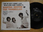 Martha Reeves & Vandellas Honey Love/I'm In Love 45 7" Single 1969 Schweden EX-