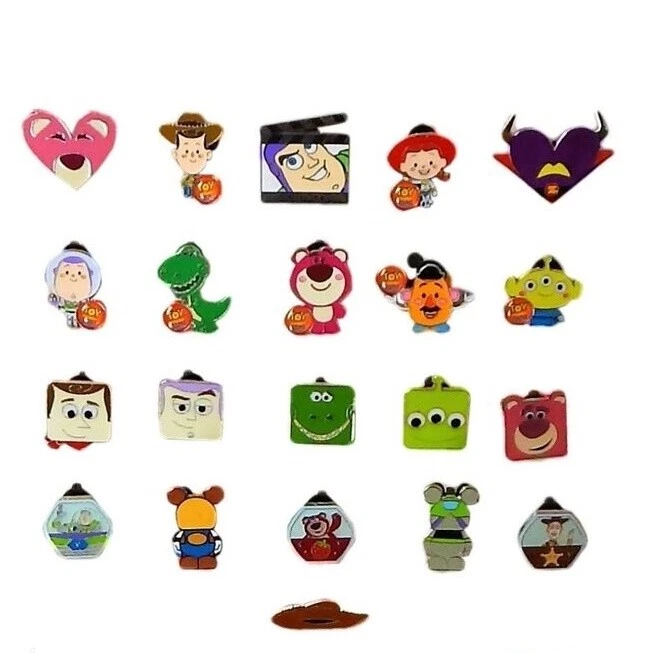 Toy Story Conjunto de 5 Pins Comerciais Temáticos Disney Park ~ Sortidos Aleatoriamente ~ Novo em folha - Imagem 1 de 1