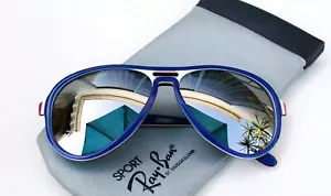 Occhiali da sole vintage B&L Ray Ban USA Vagabond Olympic Games 58 mm G31 - Foto 1 di 10