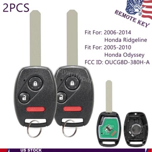 2 For 2006 2007 2008 2009 2010 2011 2012 2013 2014 Honda Ridgeline Key Remote - Picture 1 of 8