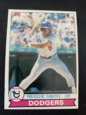 1979 Topps Baseball Card #465 Reggie Smith Los Angeles Dodgers NM Free Ship! - Image 1 of 2