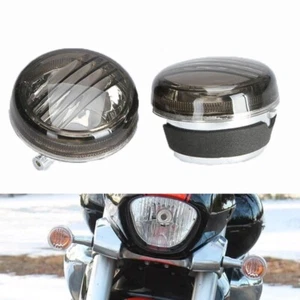 Cubierta de lente de luces de señal de giro de humo para Suzuki Boulevard C90 1500 Intruder 05-09 - Imagen 1 de 7