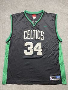 Boston Celtics Basketball Jersey Mens Large NBA Player # 34 Pierce Adult
