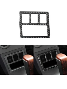 For Toyota Tundra 2007-2013 Black Carbon Fiber Shift Storage Above Cover Trim - Picture 1 of 12