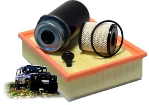 komplettes FILTER-PAKET für LAND ROVER DEFENDER TD4 PUMA bis 2013 - Bild 1 von 1