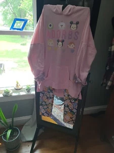 Tsumtsum Adorbs Set Sweatshirt Lined Leggings Girls 16-18 XL - Picture 1 of 9