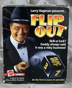 Juego de dados plegable de colección 1985 Larry Hagman (Jr de Dallas) 1209 Mattel - Imagen 1 de 11