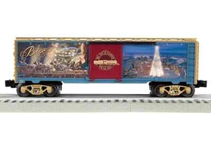 LIONEL THE POLAR EXPRESS ILLUMINATED BOXCAR O GAUGE railroad train 2228090 NEW - Picture 1 of 1
