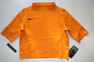NIKE AIR FUTURE CAPSULE RUNNING CROPPED CROP TOP KUMQUAT - BV3352-886 WOMEN S M - Picture 1 of 12