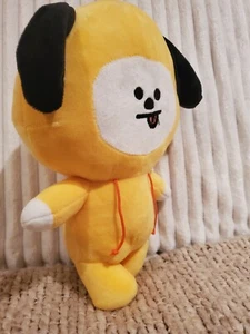 Stuffed Animal Plush Toy Yellow Anime Character Puppy Dog Pokémon Large Head - Picture 1 of 6