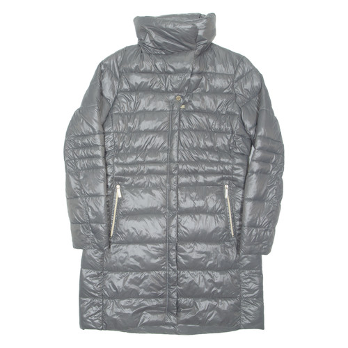 MICHAEL KORS Cappotto donna leggero imbottito grigio nylon M