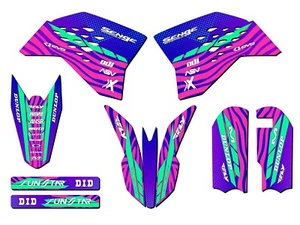 2009-2015 SX 50 TIGRE Pink Senge Graphics Kit Compatible with KTM - Picture 1 of 10