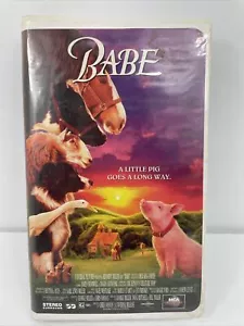 Babe (VHS, 1996) Childrens Adventures - Picture 1 of 4