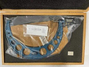 Fowler 54-860-010 Electronic Micrometer, 9-10"/225-250mm Range, .00005"/0.001mm - Picture 1 of 6