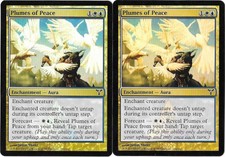 MTG *2x PLUMES OF PEACE (FOIL)* - Dissension - Magic the Gathering CCG