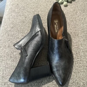 Scarpe Eric Michael Made in Spain in pelle di ciottoli metallici taglia europea 37 NUOVE - Foto 1 di 12