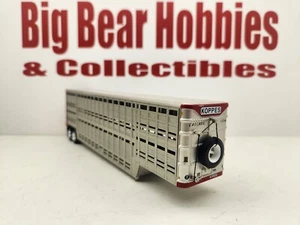 New 1/64 DCP/FG Koppes Wilson Tandem Axle Vintage Slat Side Cattle Pot Trailer - Picture 1 of 10