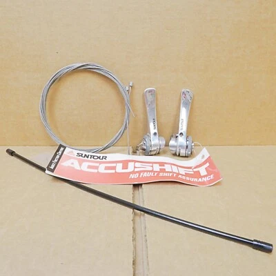 Juego de palanca de cambios Suntour Cyclone/Sprint NOS... índice de 6 velocidades o fricción de 5/6/7 velocidades Foto 1 de 4