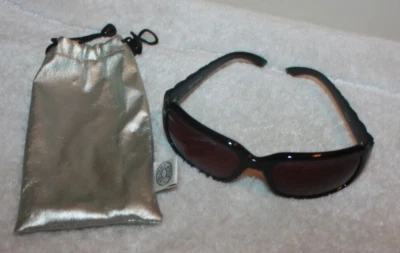 Óculos de sol femininos Steve Madden. 100% proteção UV S1013 com estojo macio em excelente estado usado - Imagem 1 de 4