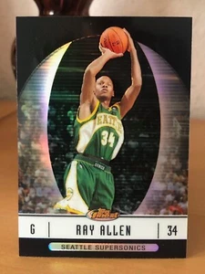 2006-07 FINEST BLACK REFRACTOR  No.40 Ray Allen /99 - Bild 1 von 2