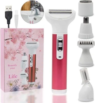 Elektrischer Rasierer für Frauen Intimbereich 5-In-1 Elektrischer Damenrasierer - Bild 1 von 4