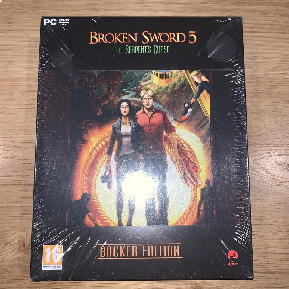 Broken Sword 5 - Backer Edition - Revolution Software - PC DVD - New and sealed  - Image 1 of 4