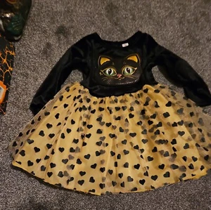Fancy Dress Cat Dress Size 1-2 Years - Picture 1 of 2