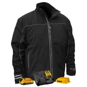DEWALT DCHJ072D1-S Lightweight Soft-Shell Heated Jacket Kit - Size Small - Picture 1 of 3