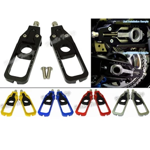 Rear Axle Chain Adjuster Tensioners For BMW HP4 S1000R 12-16 S1000RR 2009-2014 - Picture 1 of 29
